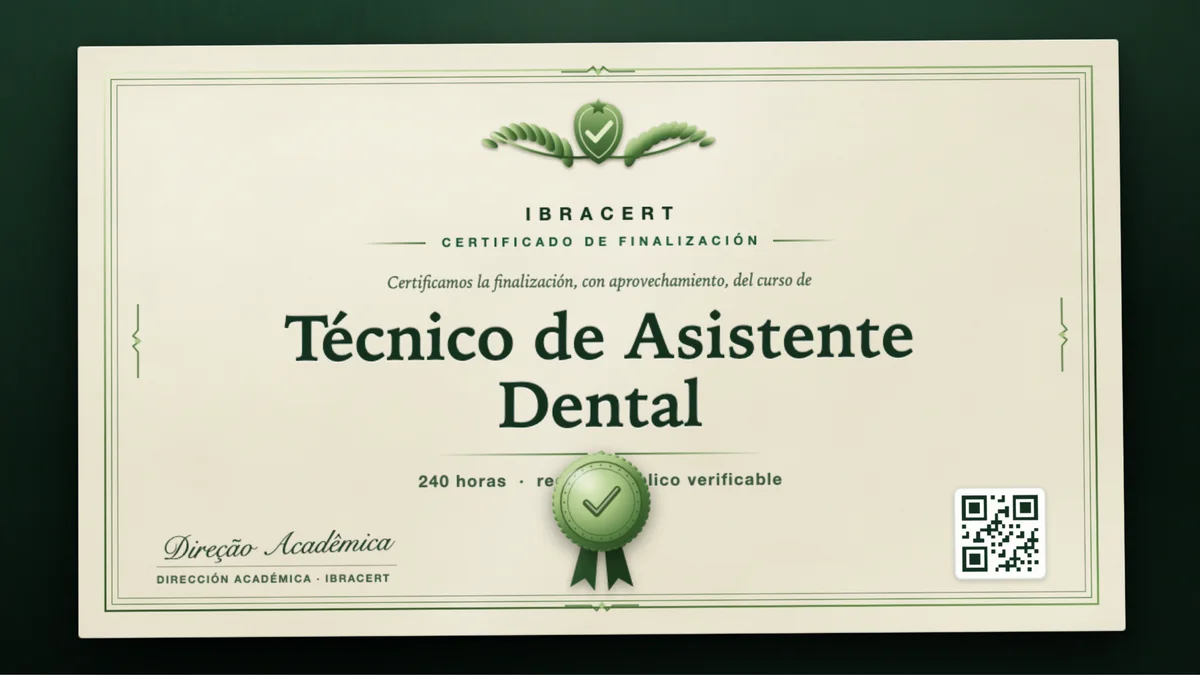 Portada del curso Técnico de Asistente Dental