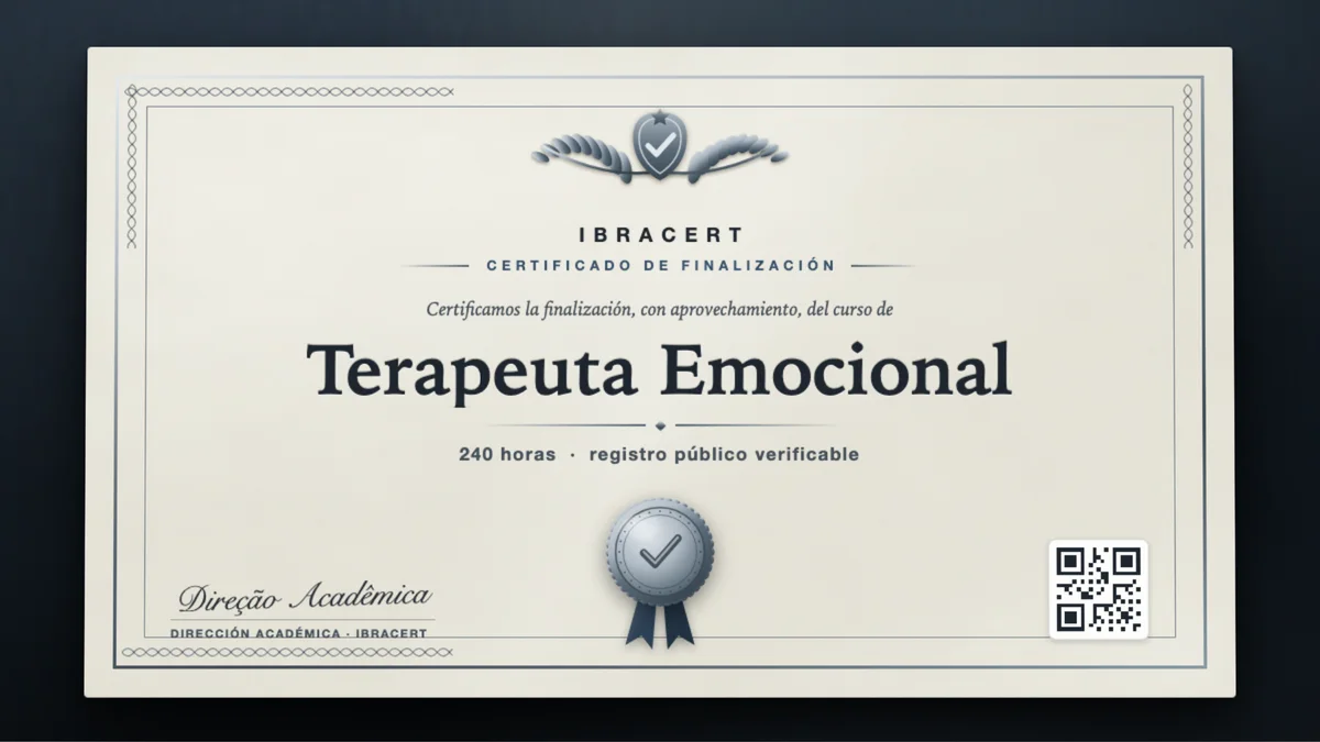 Portada del curso Terapeuta Emocional