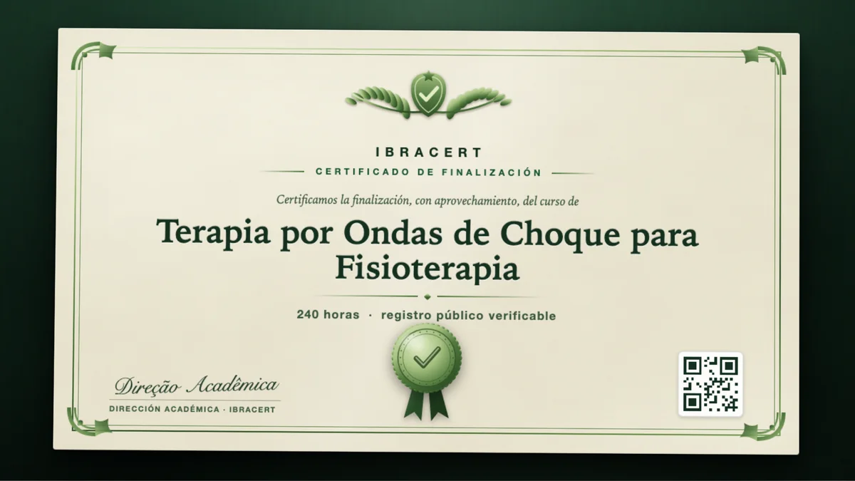 Portada del curso Terapia por Ondas de Choque para Fisioterapia