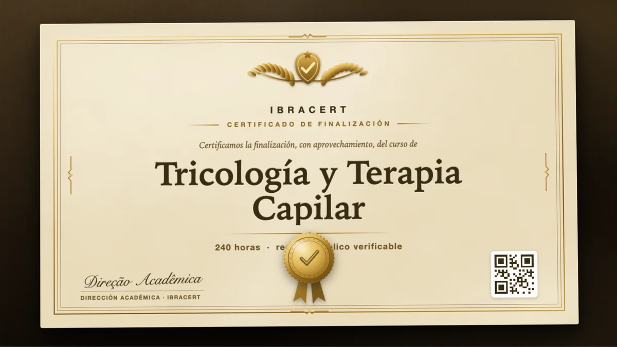 Portada del curso Tricología y Terapia Capilar