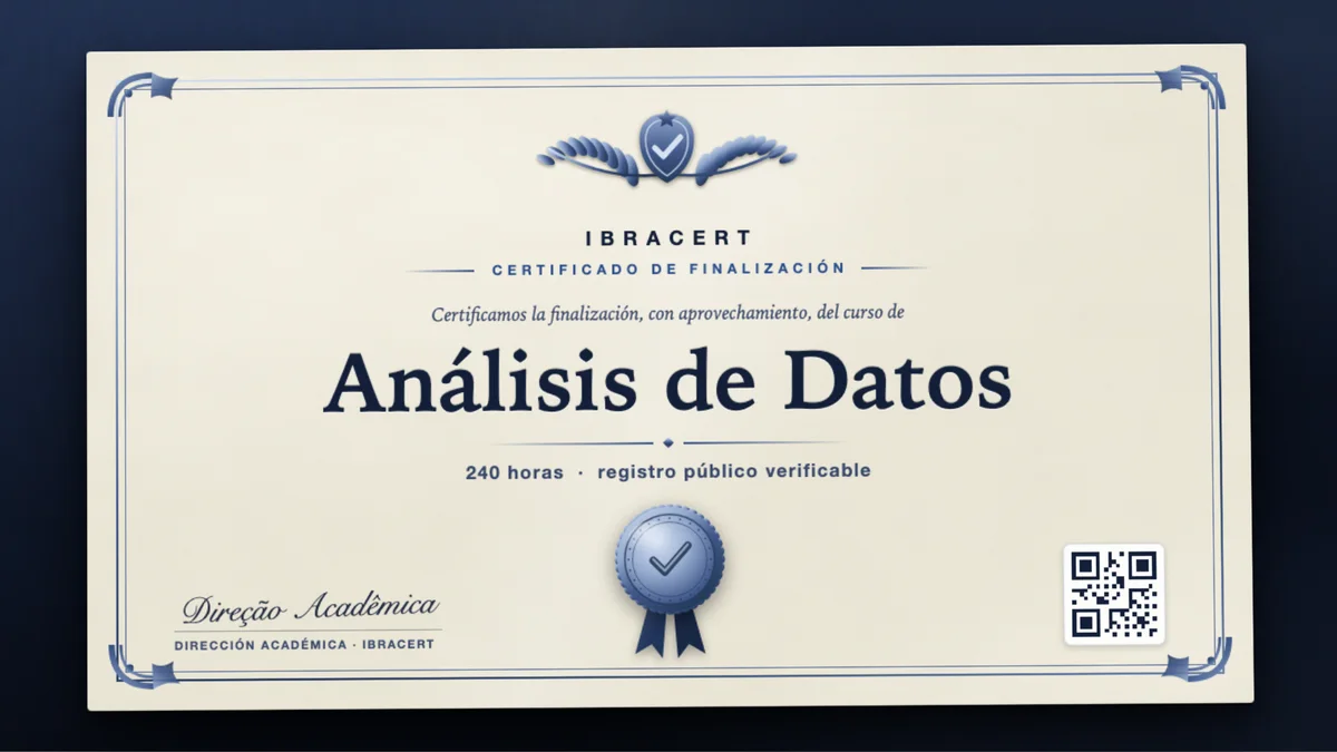 Portada del curso Análisis de Datos