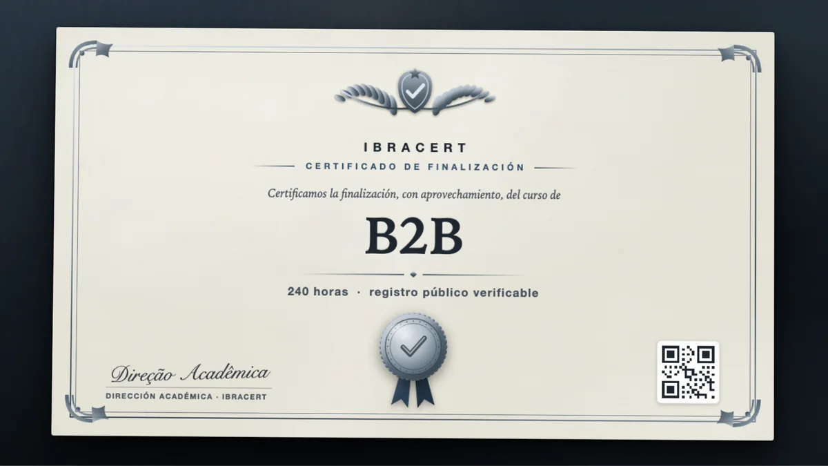 Portada del curso B2B