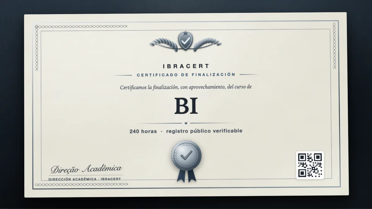 Portada del curso BI