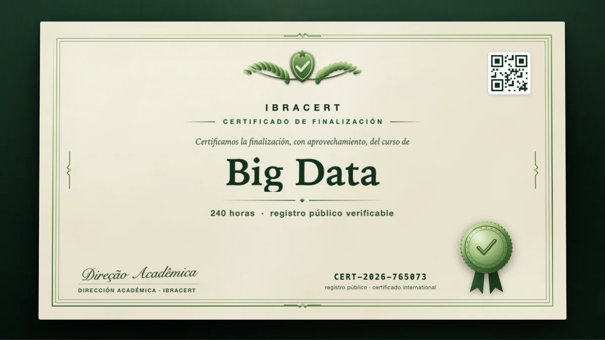 Portada del curso Big Data