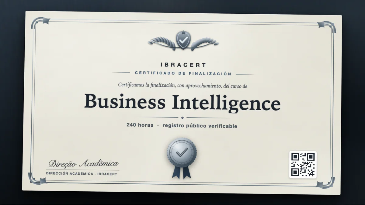 Portada del curso Business Intelligence