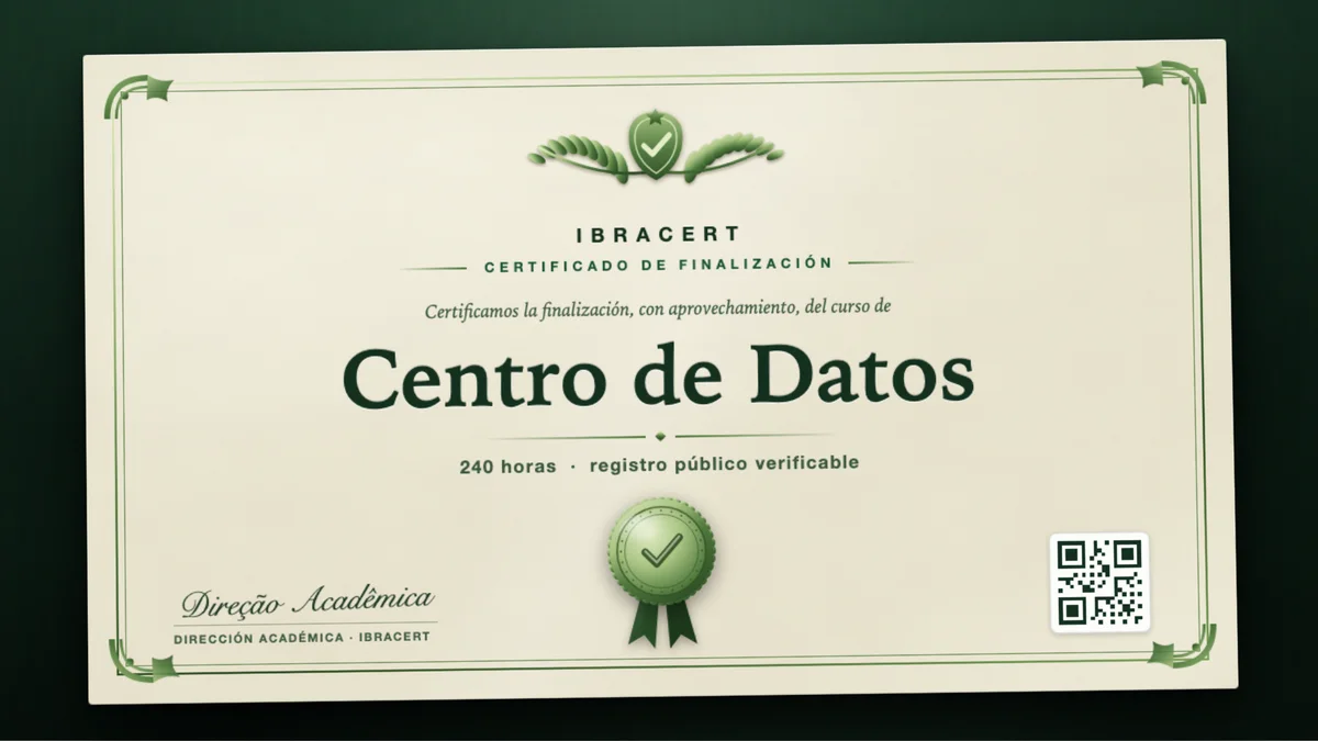 Portada del curso Centro de Datos