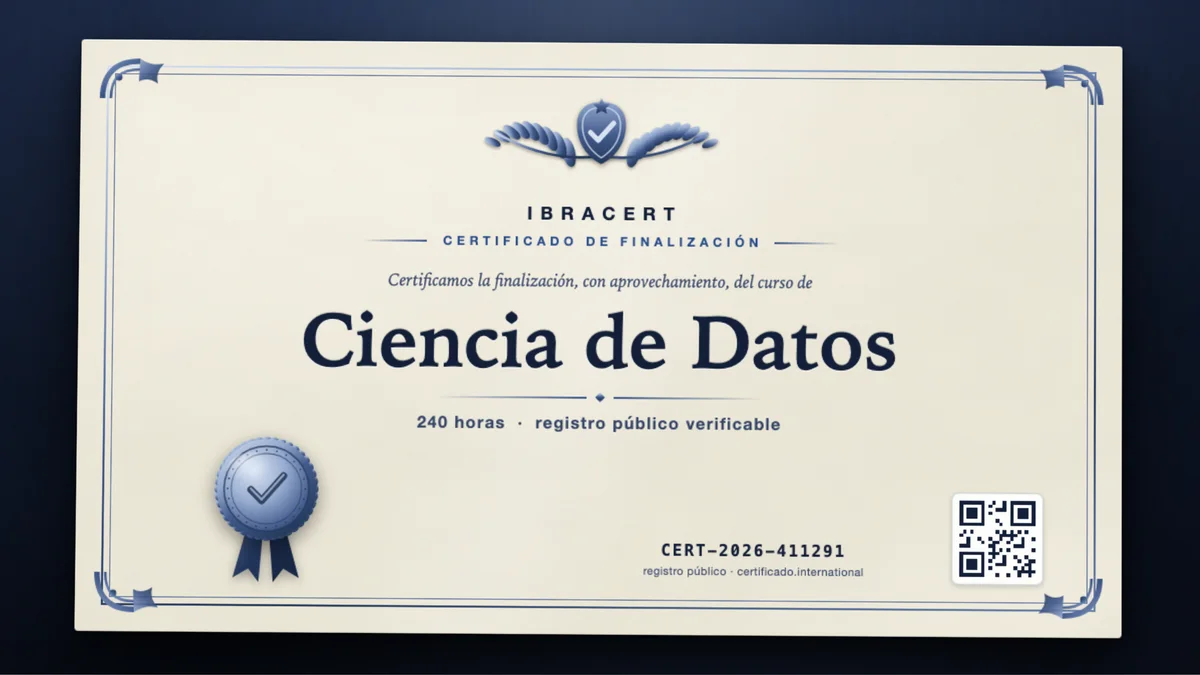 Portada del curso Ciencia de Datos