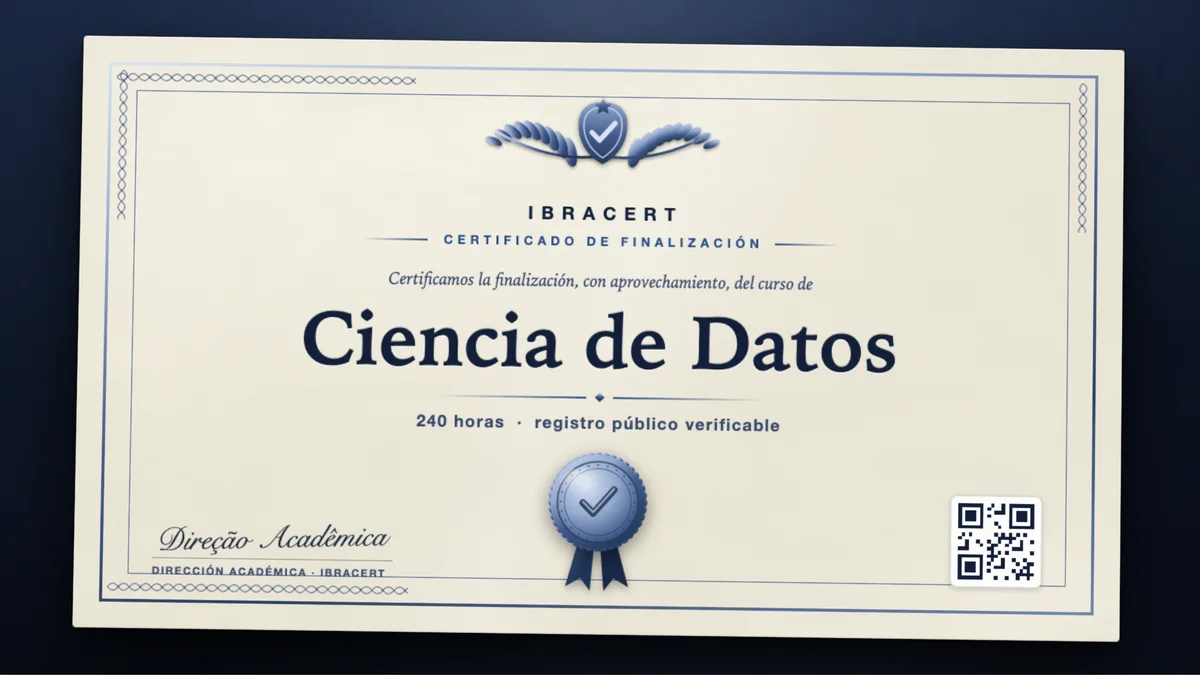 Portada del curso Ciencia de Datos