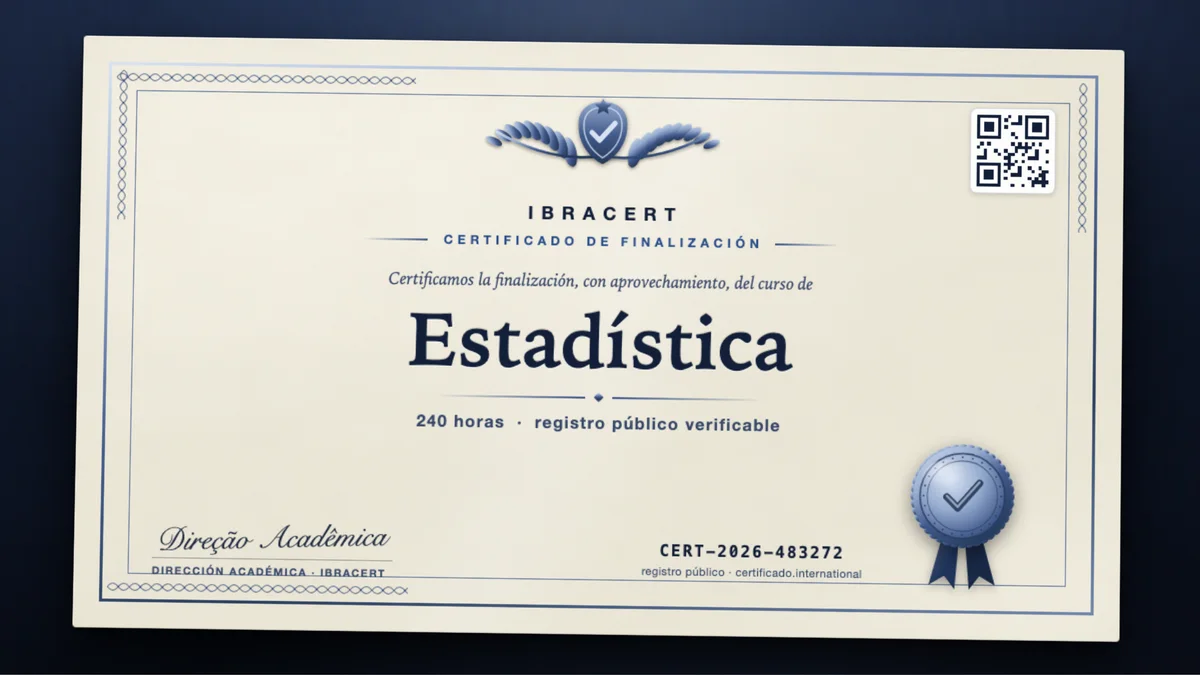 Portada del curso Estadística