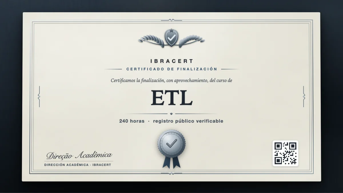 Portada del curso ETL