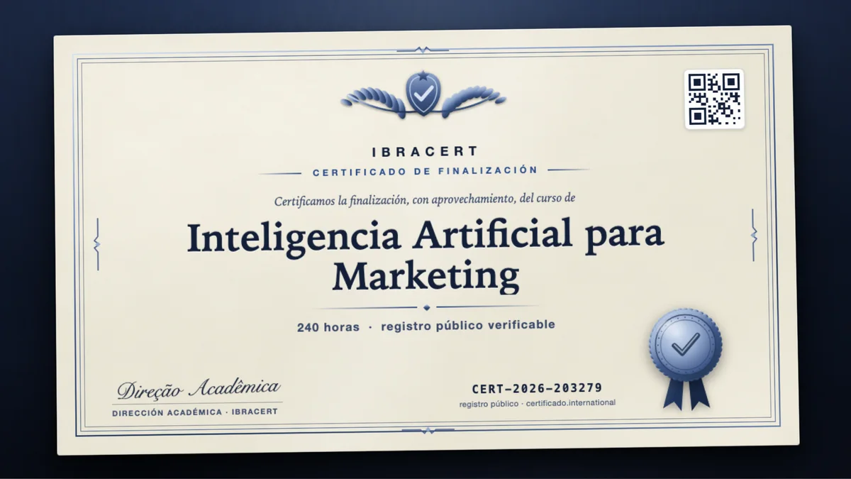 Portada del curso Inteligencia Artificial para Marketing