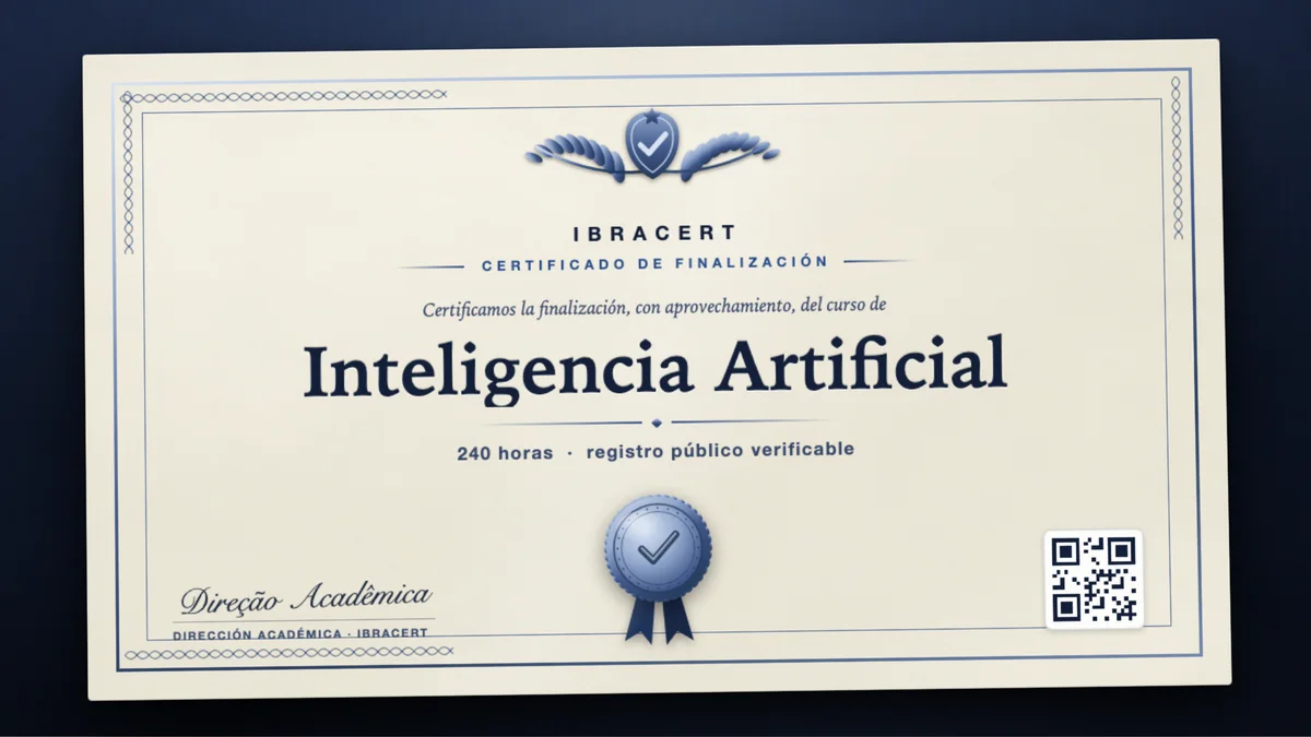 Portada del curso Inteligencia Artificial