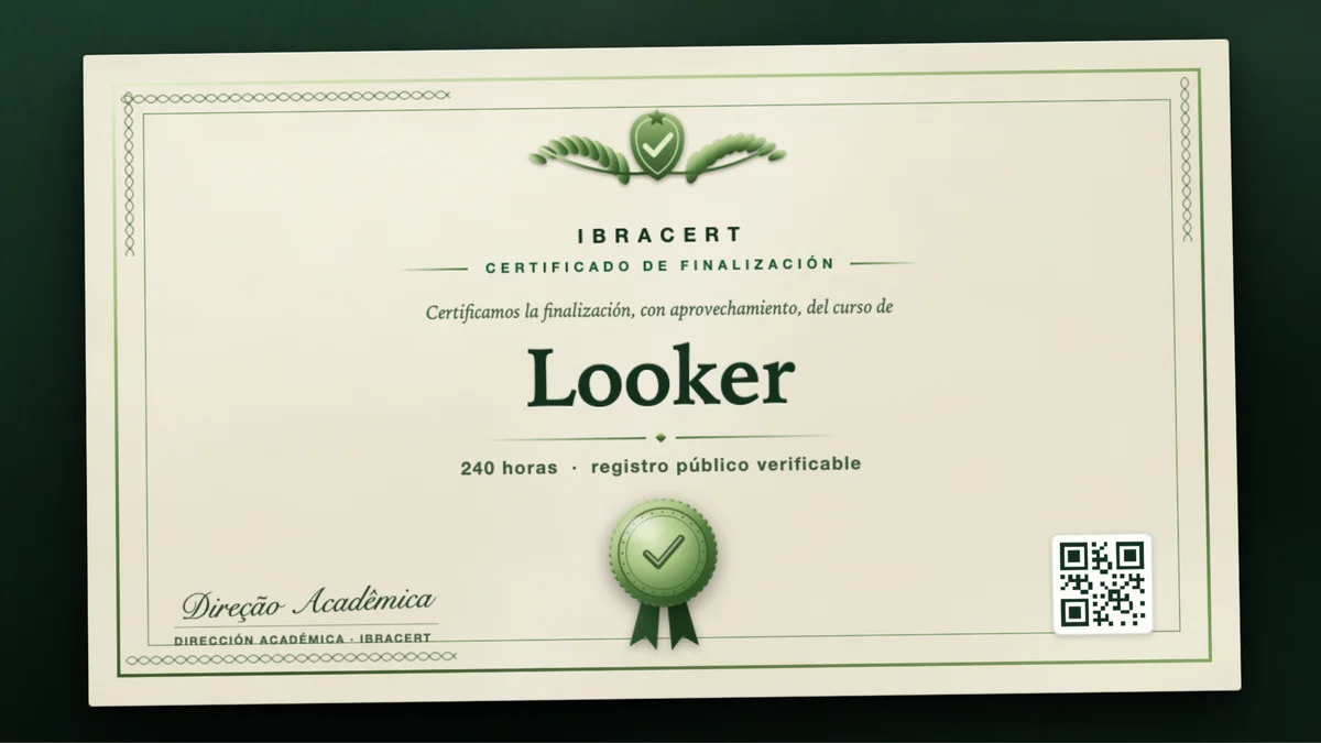Portada del curso Looker