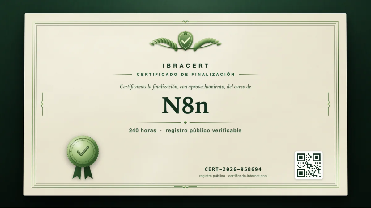 Portada del curso N8n