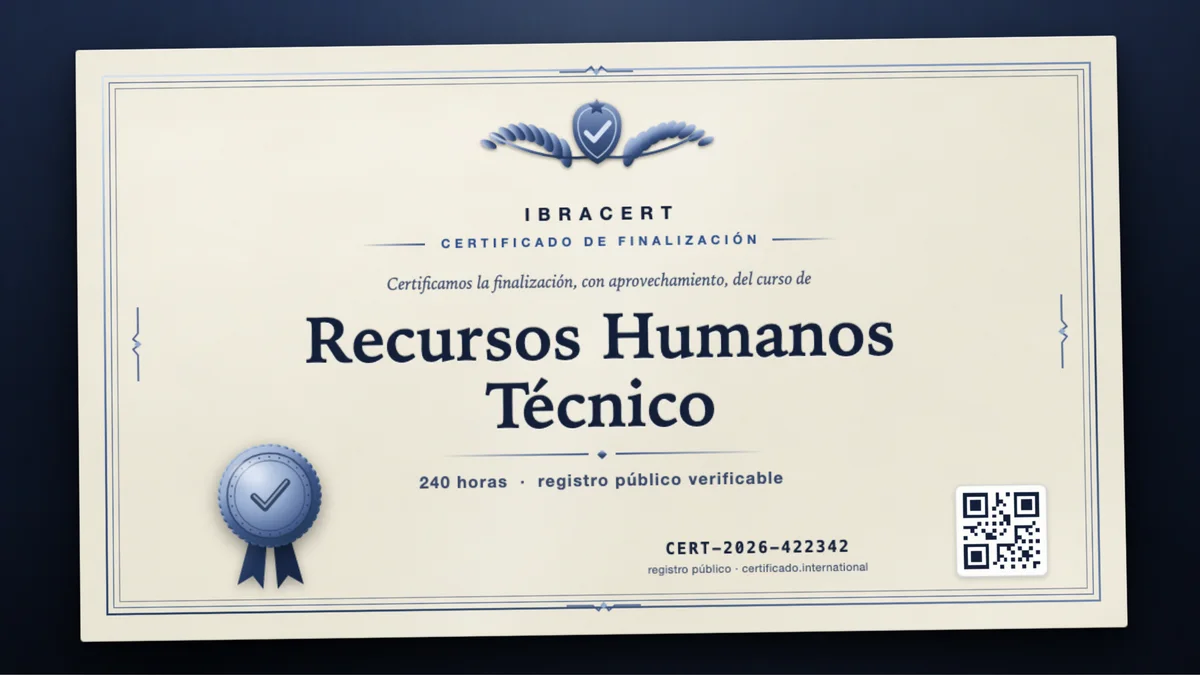 Portada del curso Recursos Humanos Técnico