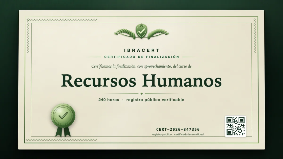 Portada del curso Recursos Humanos