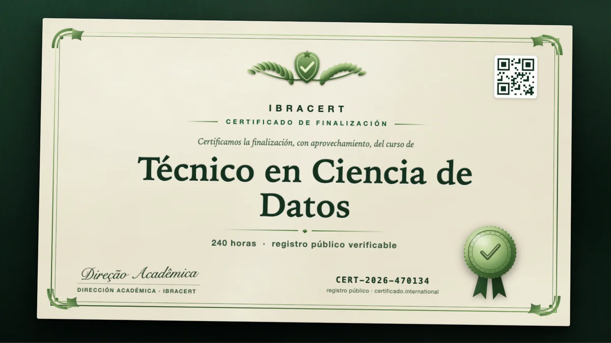 Portada del curso Técnico en Ciencia de Datos
