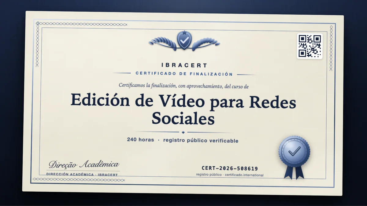 Portada del curso Edición de Vídeo para Redes Sociales