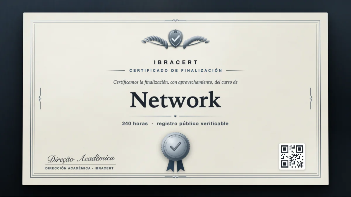 Portada del curso Network