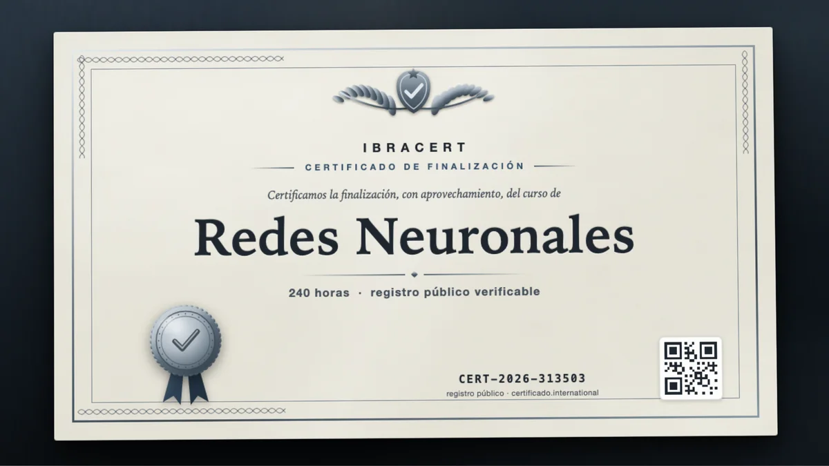 Portada del curso Redes Neuronales