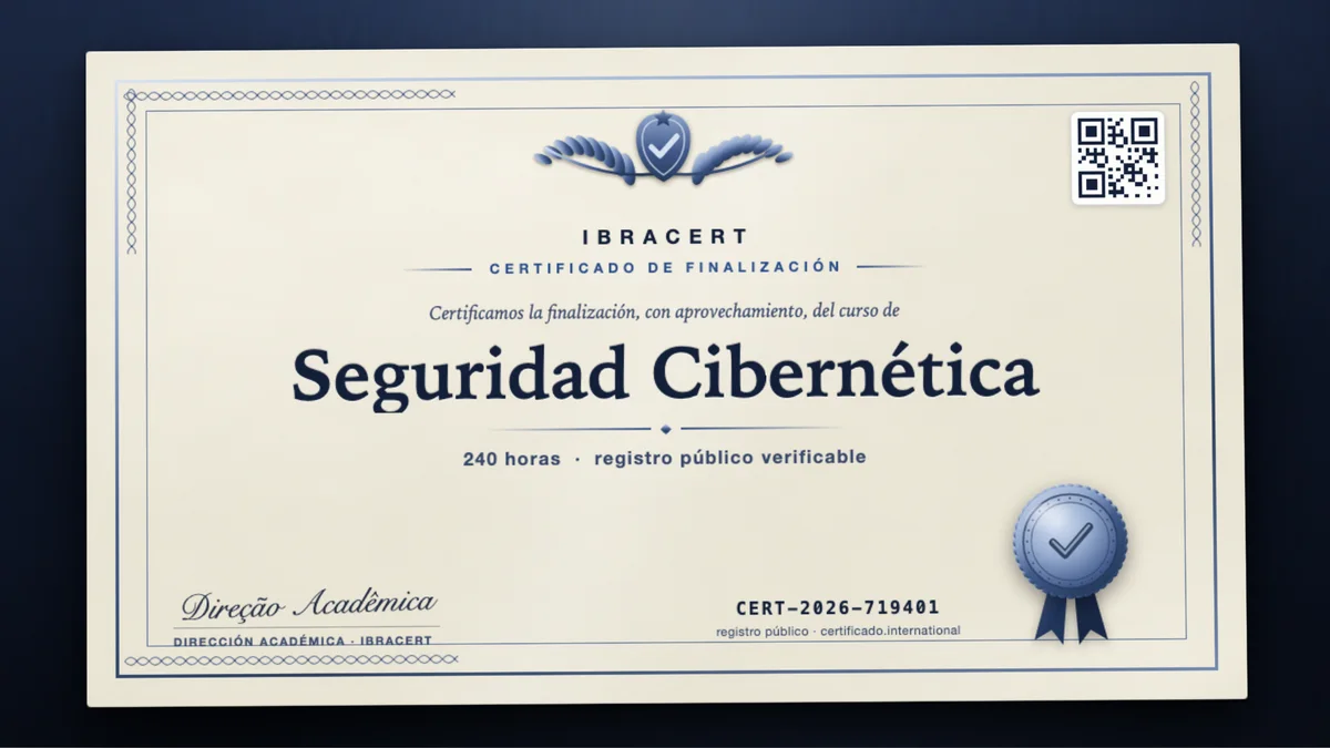Portada del curso Seguridad Cibernética