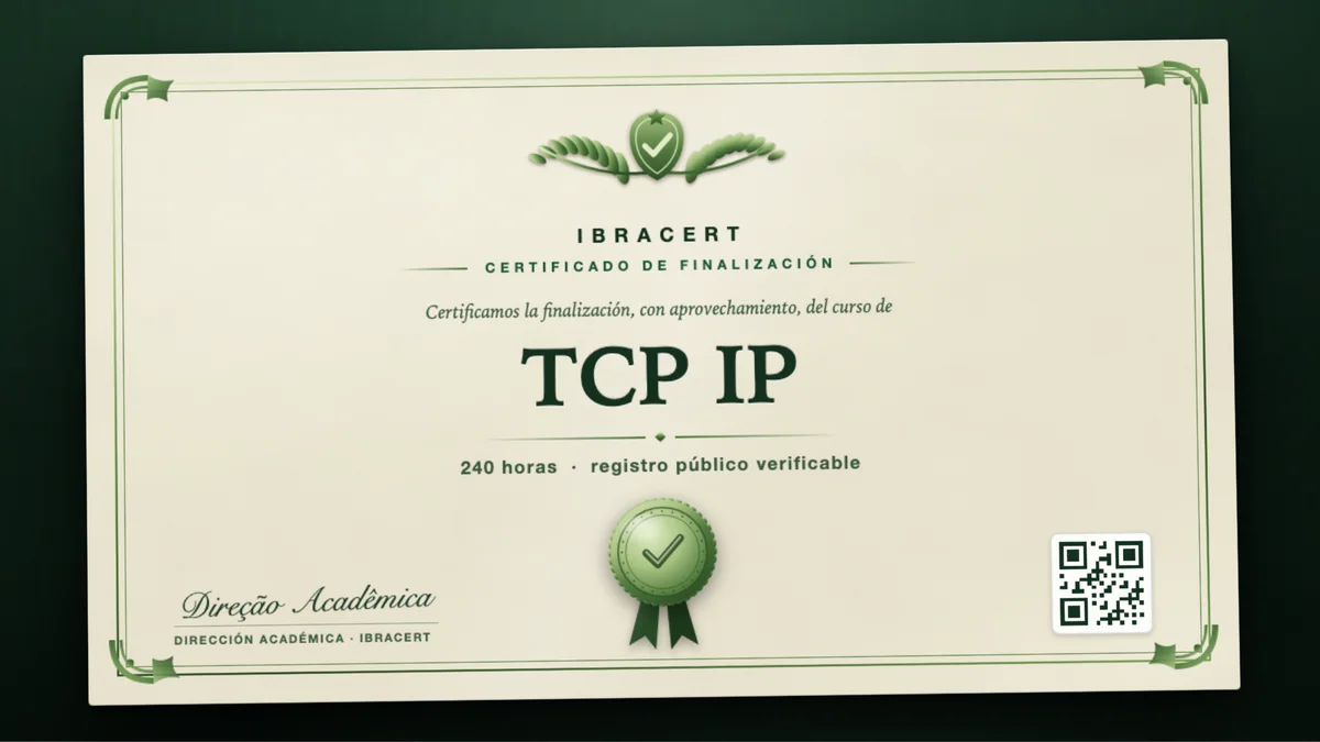 Portada del curso TCP IP