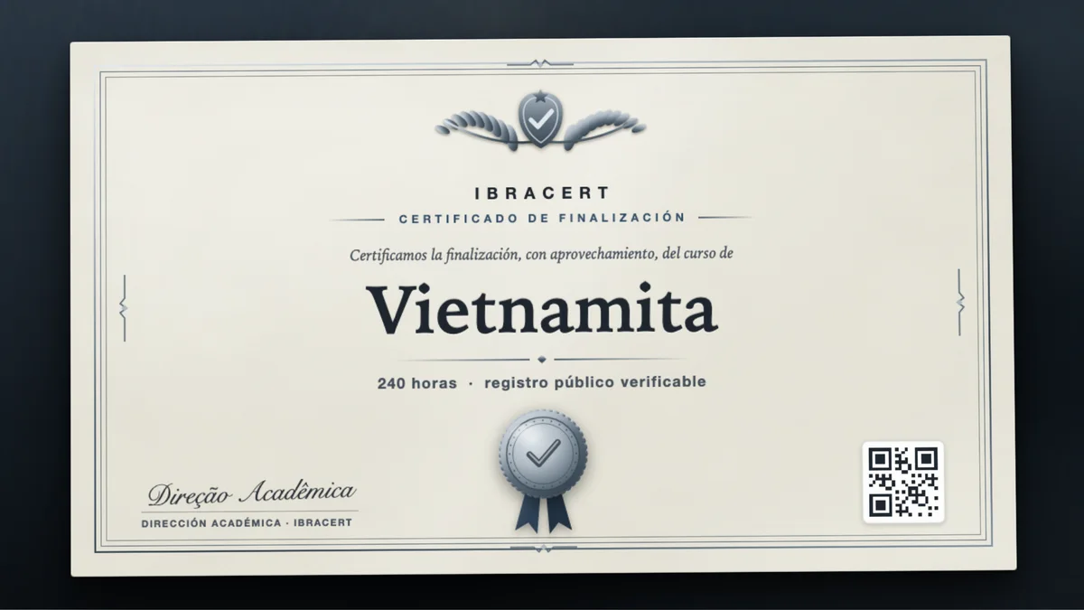 Portada del curso Vietnamita