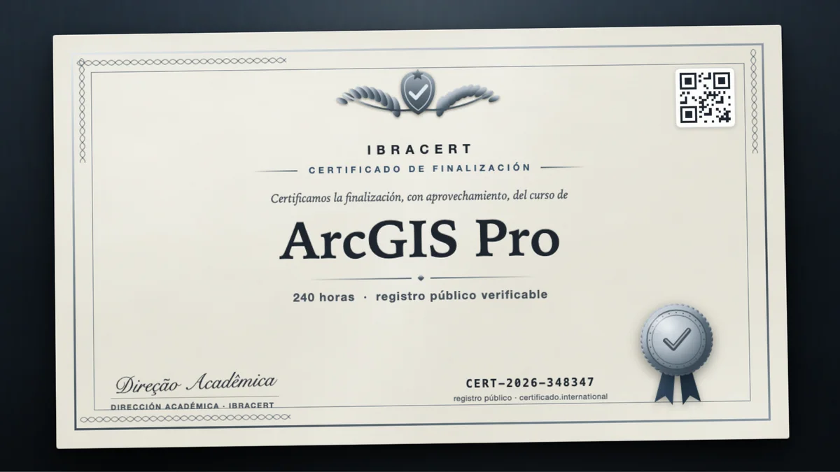 Portada del curso ArcGIS Pro
