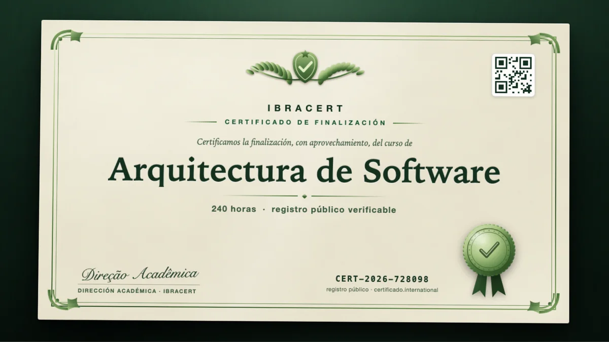 Portada del curso Arquitectura de Software