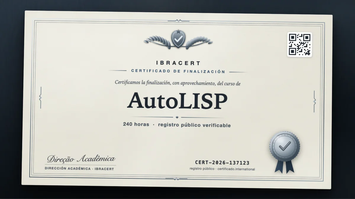 Portada del curso AutoLISP