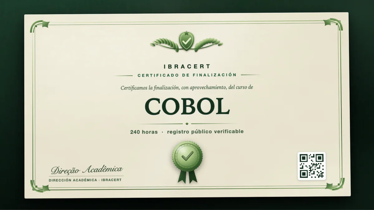 Portada del curso COBOL
