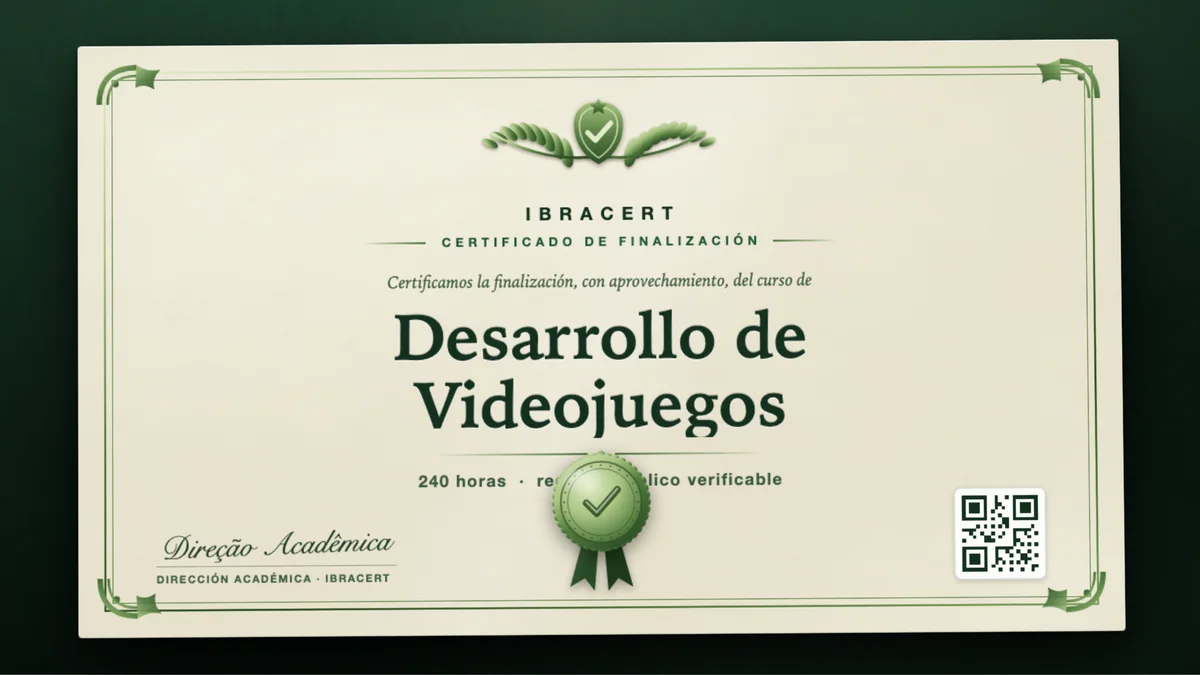 Portada del curso Desarrollo de Videojuegos