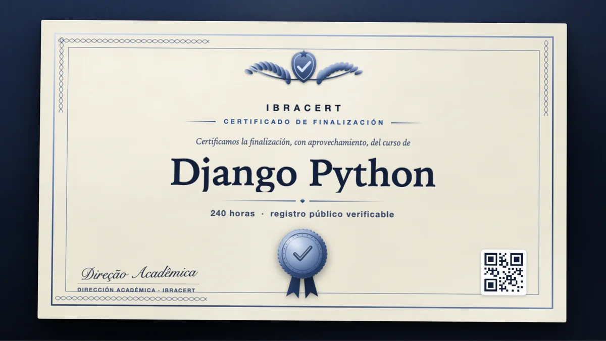 Portada del curso Django Python