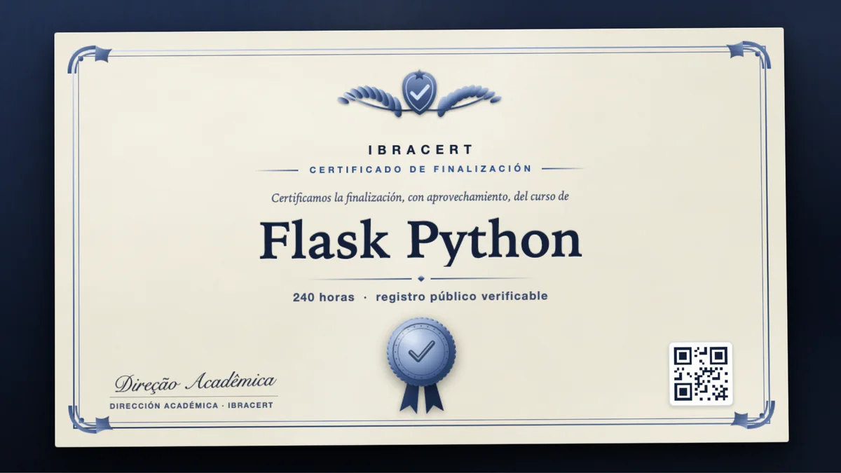 Portada del curso Flask Python