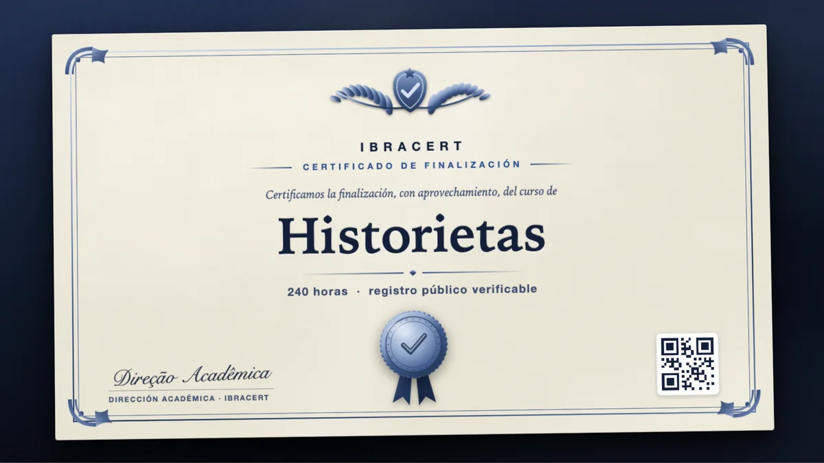 Portada del curso Historietas