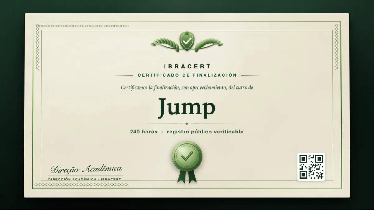 Portada del curso Jump
