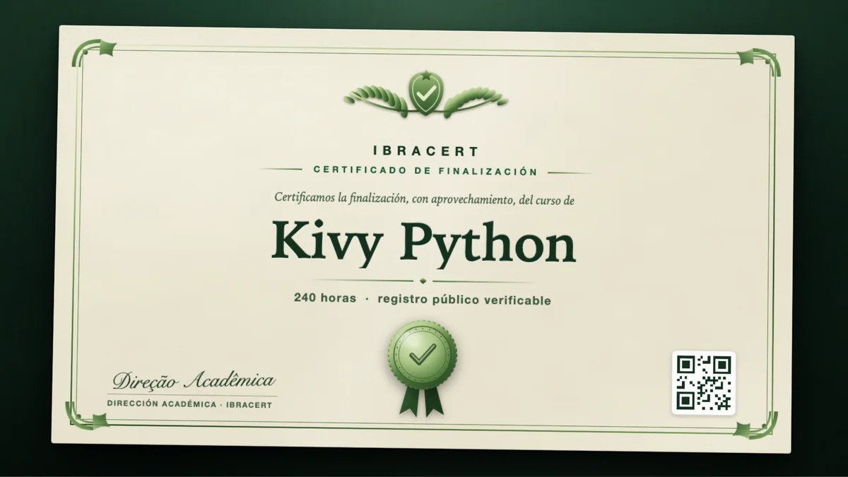 Portada del curso Kivy Python