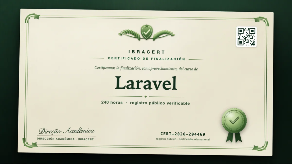 Portada del curso Laravel