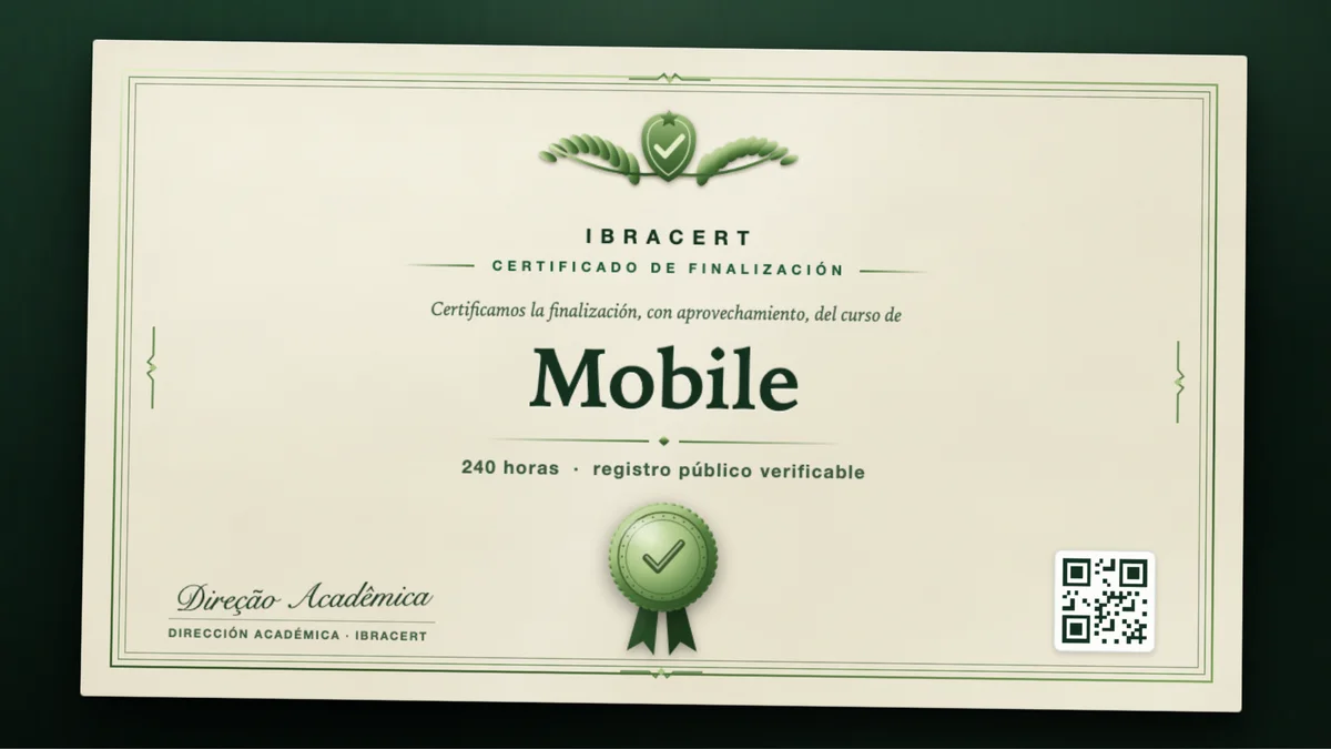 Portada del curso Mobile