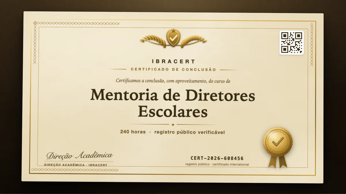 Capa do curso Mentoria de Diretores Escolares