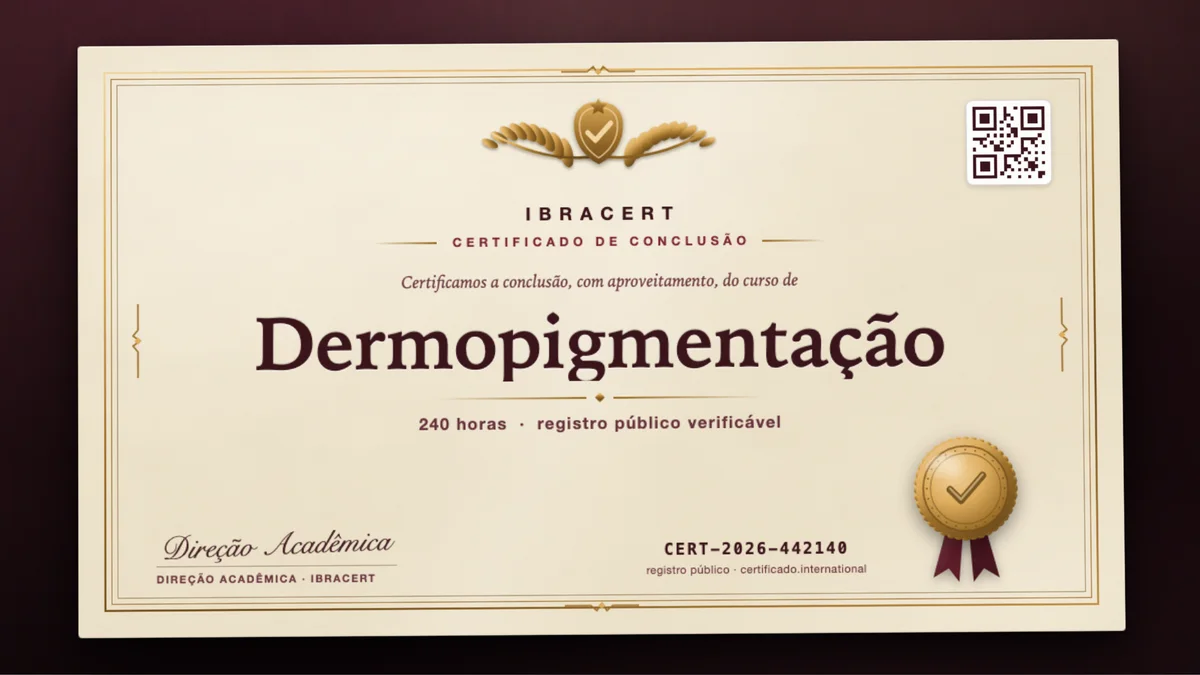 Capa do curso Dermopigmentação