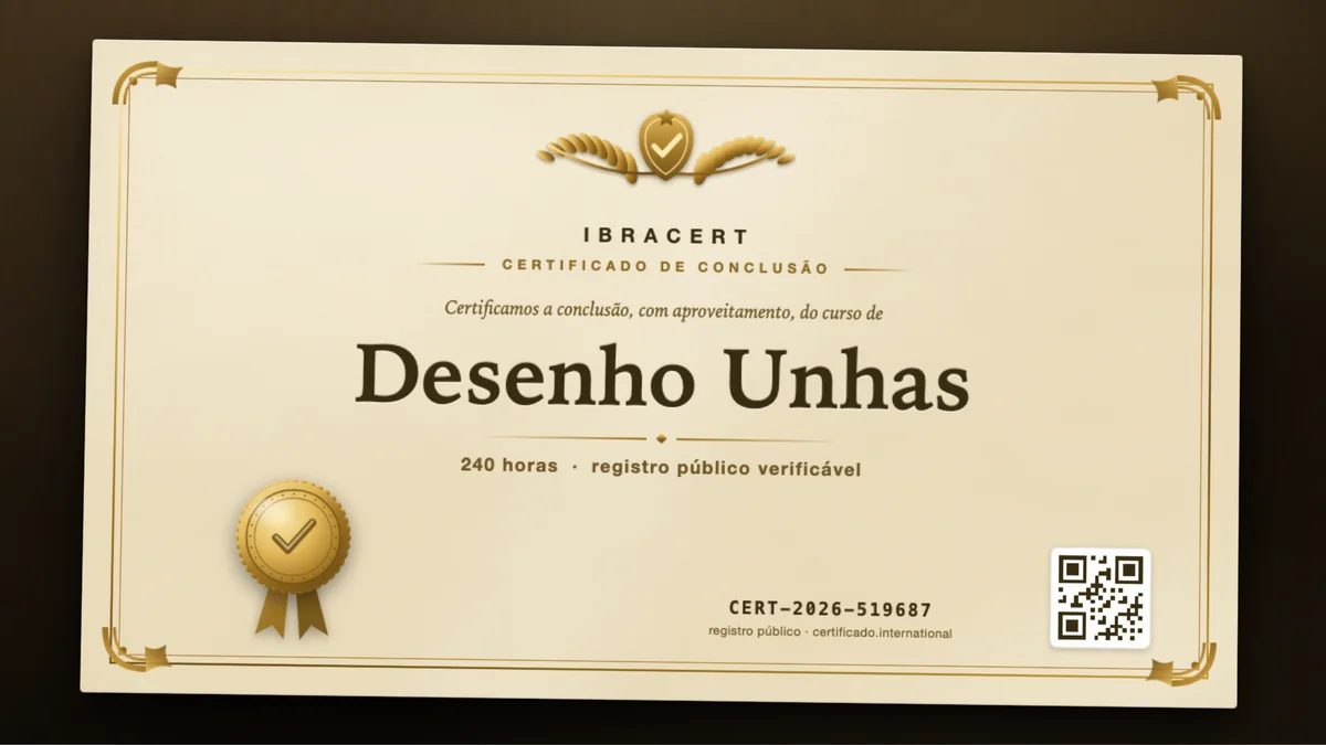 Capa do curso Desenho Unhas