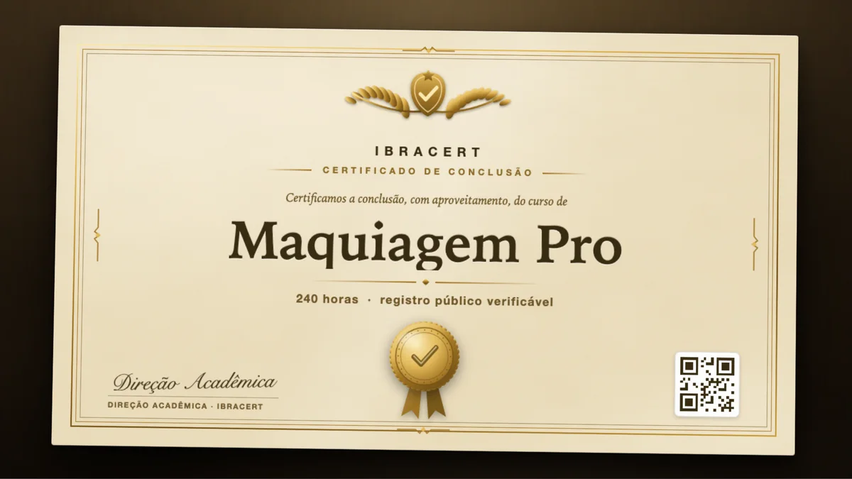 Capa do curso Maquiagem Pro