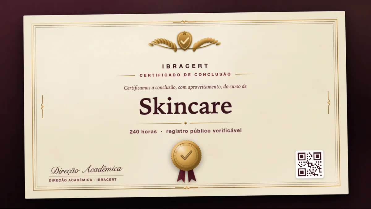 Capa do curso Skincare