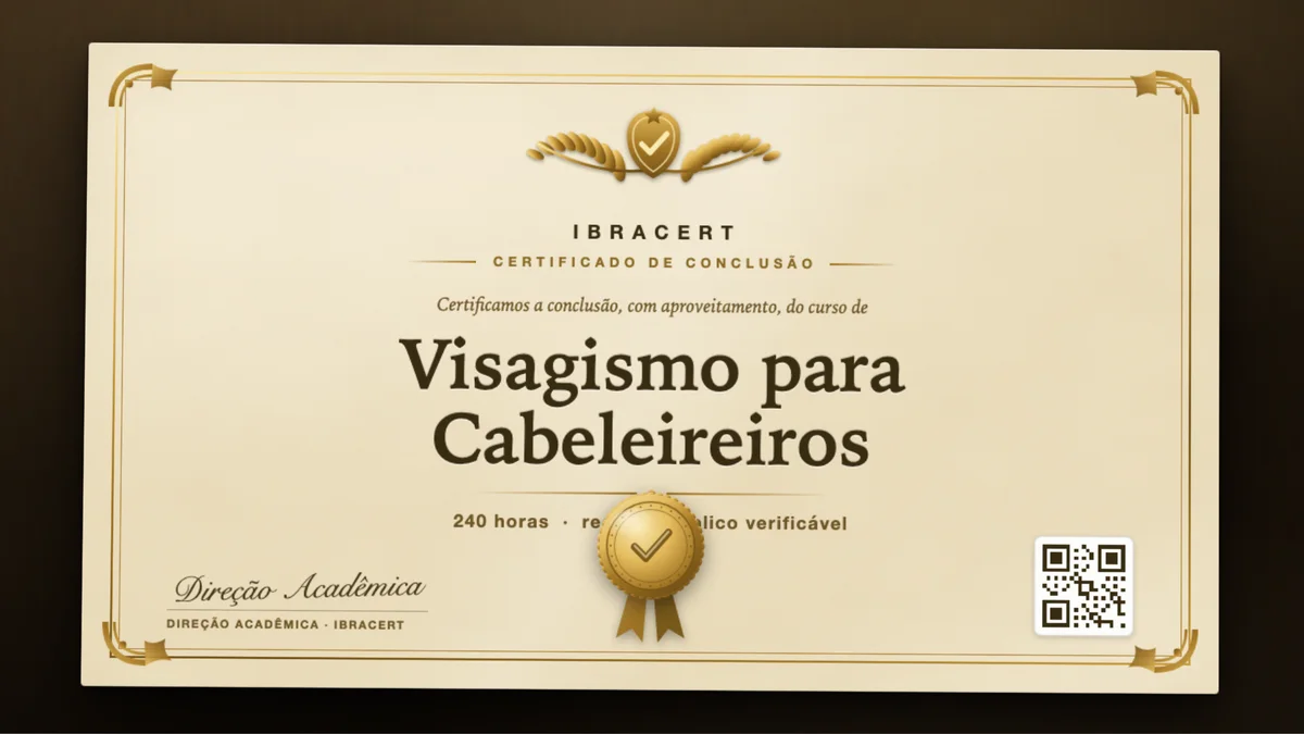 Capa do curso Visagismo para Cabeleireiros