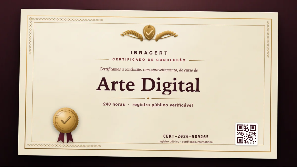Capa do curso Arte Digital