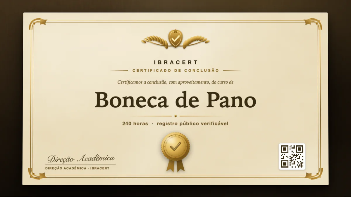 Capa do curso Boneca de Pano