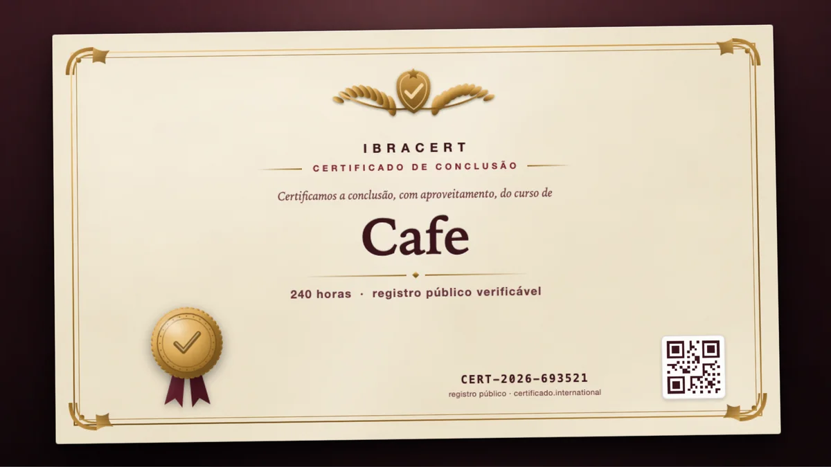 Capa do curso Cafe