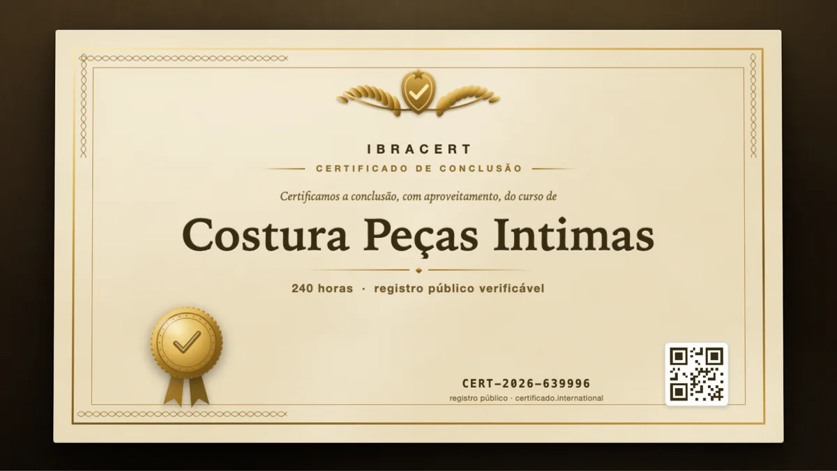 Capa do curso Costura Peças Intimas