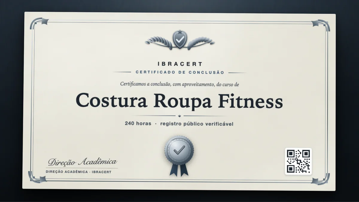Capa do curso Costura Roupa Fitness